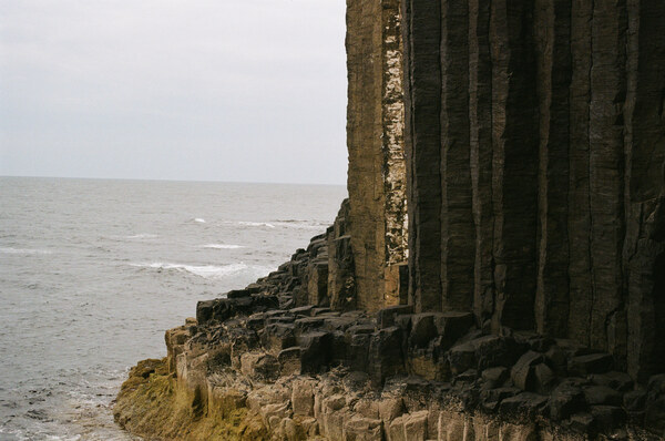 Rocks and ocean
