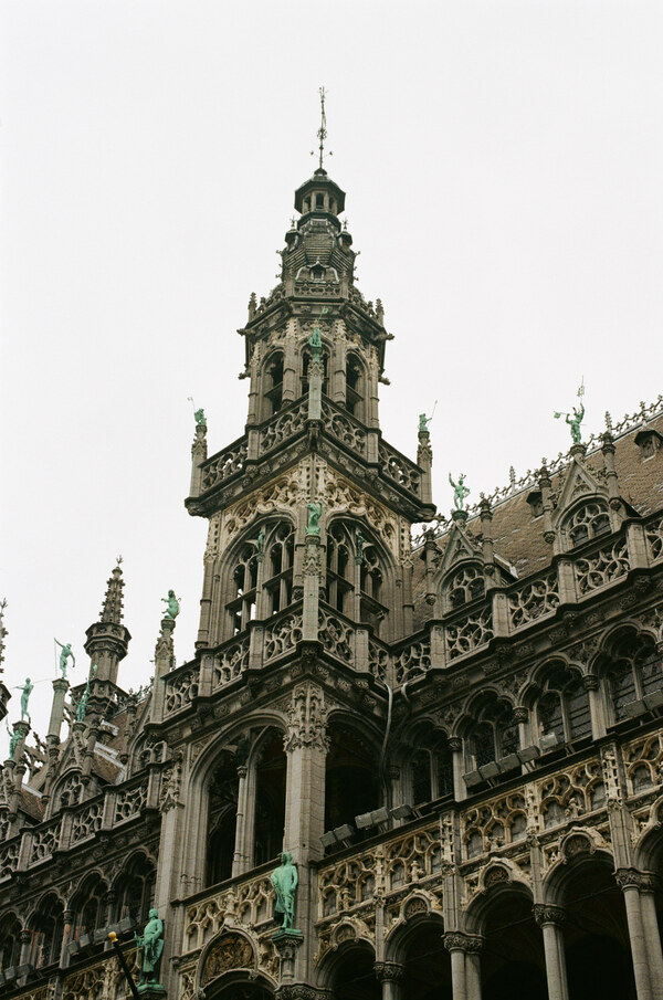 Brussles ornate tower